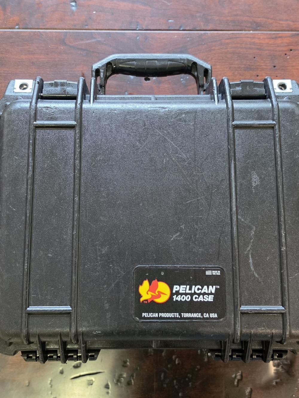 Used Pelican 1400 Case With Custom Foam